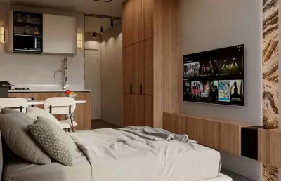 Apartamento studio à venda em cabo branco - joão pessoa - paraíba. ed. mio cabo branco - lançamento p/ ago/28 - investimento com alta valorização.