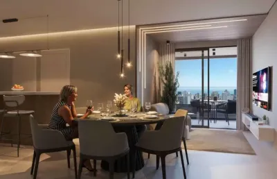 Compra super facilitada! apartamento 4 suítes à venda no cabo branco, joão pessoa - paraíba. entrega: 2029