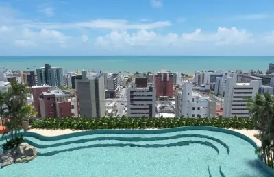 Compra super facilitada! apartamento 3 suítes à venda no cabo branco, joão pessoa - paraíba. entrega: 2029