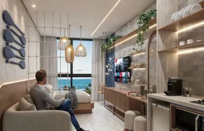 Flats 1 e 2 quartos (suítes) à venda em intermares - cabedelo - pb. entrega ago/28