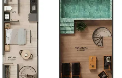 Entrada facilitada! próximo à praia - cobertura duplex à venda no jardim oceania em joão pessoa - paraíba -  5s oceania - entrega em dezembro/27