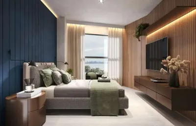Lançamento frente mar. apartamento à venda em cabo branco - joão pessoa - paraíba - entrega em jun/27 ed. atlantis reserva cabo branco -