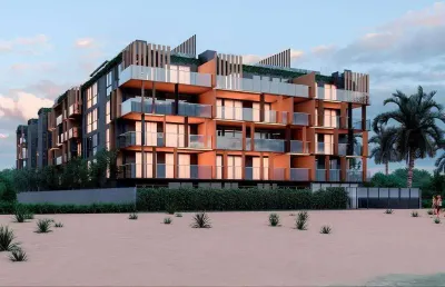 À beira mar pronto pra morar. cobertura duplex 3 suítes à venda em areia dourada, cabedelo - paraíba - ed. corais de areia dourada