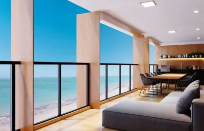 À beira mar pronto pra morar. apartamento 3 suítes à venda em areia dourada, cabedelo - paraíba - ed. corais de areia dourada