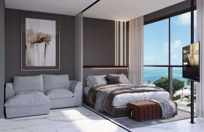 Apartamento studio / flat novo e pronto para morar, investir e rentabilizar à venda no jardim oceania, joão pessoa - paraíba