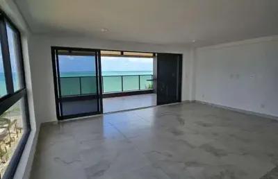 Apartamento pé na areia - 3 suítes à venda em cabedelo - paraíba | pronto pra morar. ed. solar porto fino - exclusividade frente mar