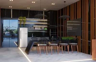 15% entrada. studio / flat no 6º andar à venda no jardim oceania, joão pessoa - paraíba. entrega em fevereiro/26. excelente rentabilidade