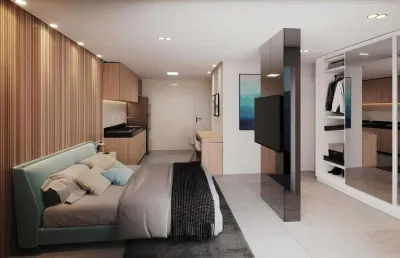 Investimento a poucos metros da praia: 12% de ato + facilitas. studios / flats à venda em manaíra, joão pessoa - paraíba. entrega em 2027
