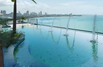Investimento a poucos metros da praia: 12% de ato + facilitas. studios / flats à venda em manaíra, joão pessoa - paraíba. entrega em 2027