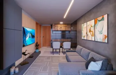 Pronto neste ano! a poucos passos da praia. apartamento 2 quartos à venda em cabo branco, joão pessoa - paraíba. oportunidade de investimento