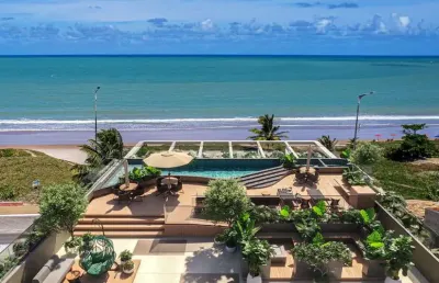 Lançamento frente mar. apartamento studio / flat à venda no bessa em joão pessoa, paraíba  ed. park h2orizon - entrega: julho/28
