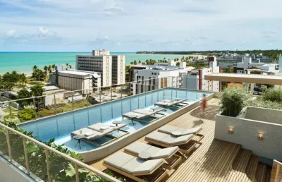 A poucos passos da praia. apartamento garden à venda no cabo branco, joão pessoa - paraíba - entrega: dezembro 2026.