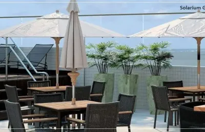 Novo, pronto pra morar. frente mar. apartamento garden 2 quartos, 1 suíte à venda em cabedelo - paraíba. últimas unidades promocionais.