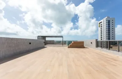 Pronto pra morar, à 200m da praia. cobertura horizontal com amplo terraço, 3 quartos, 2 suítes à venda no jardim oceania - joão pessoa - paraíba