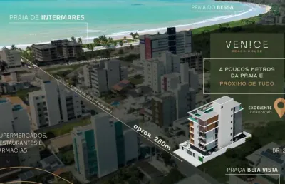 A poucos metros da praia. apartamento 2 quartos à venda em intermares, cabedelo, paraíba - entrega: março/2027