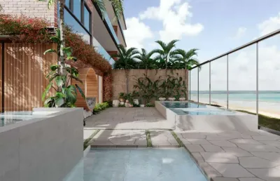 Luxo e exclusividade frente mar, pronto pra morar! apartamento 4 quartos, 3 suítes à venda em cabedelo - paraíba.