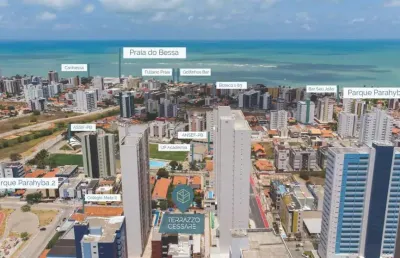 Apartamento pronto pra morar, 3 quartos à venda no jardim oceania, joão pessoa - paraíba. preço especial últimas unidades.