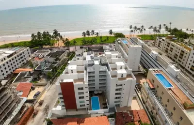 Apartamento 2 quartos com suíte à venda no cabo branco, joão pessoa. pronto pra morar, 50m da praia. últimas unidades com preço promocional
