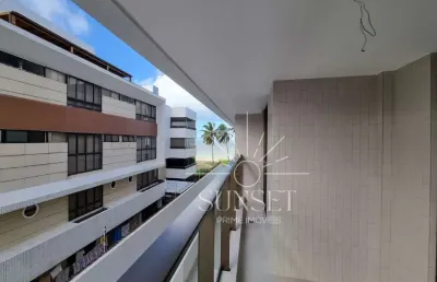 Alto padrão, frente mar, pé na areia, pronto para morar! apartamento 2 quartos à venda no jardim oceania, joão pessoa - paraíba.