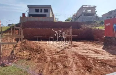 Terreno em aclive à venda, residencial ibi aram ii, itupeva sp, com projeto já aprovado