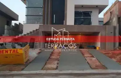 Moderna casa nova à venda, condomínio ibi aram ii, itupeva sp, permuta