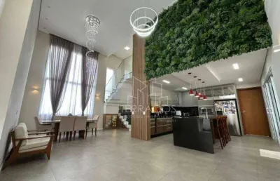 Casa com 4 dormitórios, 275 m² - venda por r$ 2.800.000,00 ou aluguel por r$ 13.547,09/mês - vale azul ii - jundiaí/sp