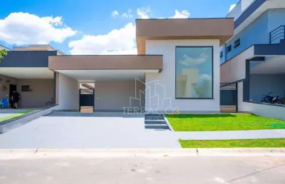 Casa  térrea com piscina em condomínio com 3 quartos à venda - itupeva/sp