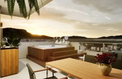 Apartamento com piscina e 2 quartos e suítes na pedra branca