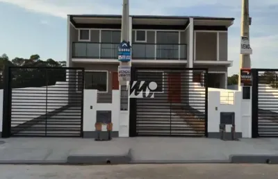 Sobrado geminado 2 quartos com 2 suítes e 100m² - sertão do maruim