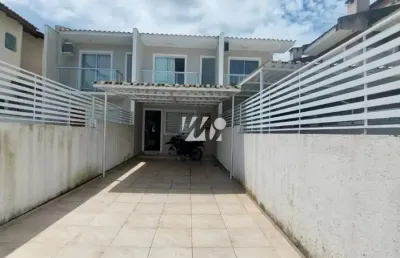 Sobrado geminado 2 quartos com 2 suítes - sertão do maruim
