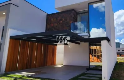 Casa no brisas condominio park, deltaville - biguaçu - mrt