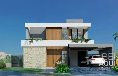 Casa com 4 dormitórios à venda, 226 m² por r$ 1.950.000,00 - condomínio residencial una - itu/sp