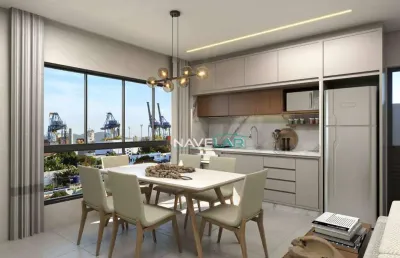 Lindo apartamento com 2 dormitórios no centro de navegantes