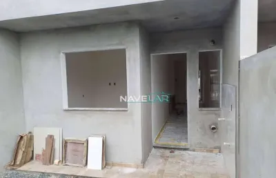 Casa com 2 dormitórios à venda, 56 m² por r$ 399.000,00 - gravatá - navegantes/sc