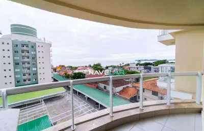 Apartamento com 3 dormitórios à venda, 90 m² por r$ 1.300.000,00 - centro - penha/sc