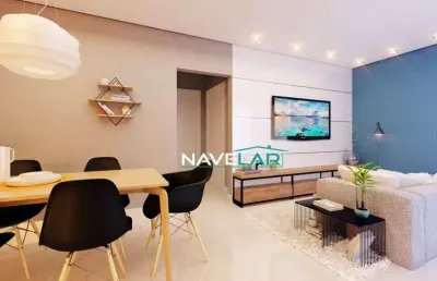 Apartamento com 3 dormitórios à venda, 103 m² por r$ 743.181,00 - gravatá - navegantes/sc