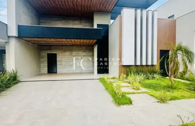 Casa em condomínio fechado com 3 quartos à venda no Residencial Figueira II, São José do Rio Preto 