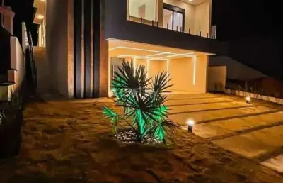 Casa com 3 suítes e piscina, à venda em condomínio fechado de alto padrão,  ibi aram, itupeva/sp.