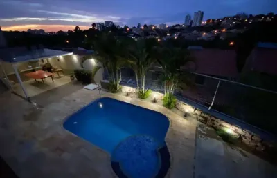 Casa à venda com 3 suítes, escritório, piscina aquecida e home cinema em excelente localização  jundiaí sp