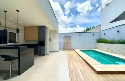Casa à venda 3 dormitórios suíte e  piscina conceito moderno em condomínio fechado jundiaí sp