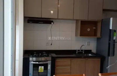 Apartamento para locação mobiliado no condomínio maxx santa angela/ jundiaí. 54 m², 1 vaga descoberta , 2 dormitórios, vista livre, andar alto.