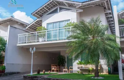 Excelente casa na sapiranga com 3 suítes, gabinete, dce e lazer completo