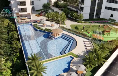 Apartamento à venda com área privativa de 131m² com 03 suítes ,03 vagas e condomínio moderno com ampla infraestrutura e lazer .