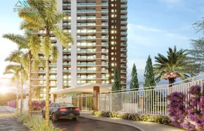 Apartamento à venda com área 78,20m², 03 quartos (02 suítes) sala de estar/jantar, cozinha, varanda, 02 vagas de garagem.