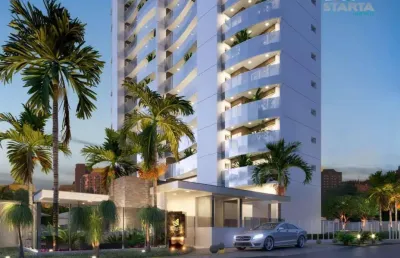 Amplo apartamento à venda de 218m², 04 suítes, 04 vagas e condominio com infraestrutura e lazer.