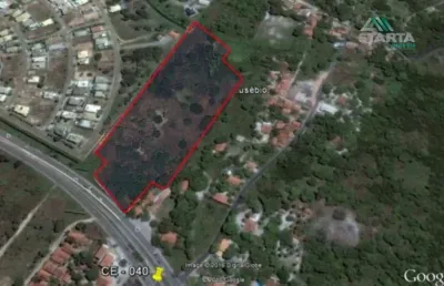 Terreno à venda, 40000 m² por r$ 14.000.000,00 - pires façanha - eusébio/ce