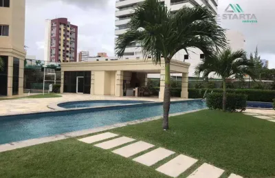 Apartamento com 3 dormitórios à venda, 142 m² por r$ 1.700.000,00 - fátima - fortaleza/ce