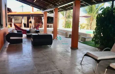 Casa com 5 dormitórios à venda, 581 m² por r$ 3.000.000,00 - de lourdes - fortaleza/ce