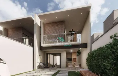 Casa com 4 dormitórios à venda, 150 m² por r$ 625.000,00 - edson queiroz - fortaleza/ce