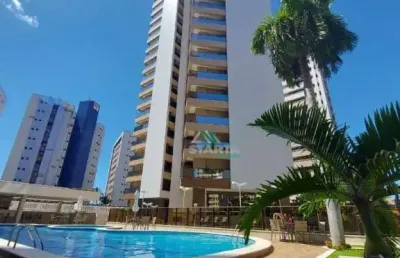 Apartamento à venda com 03 dormitórios, lazer completo- meireles - fortaleza/ce
